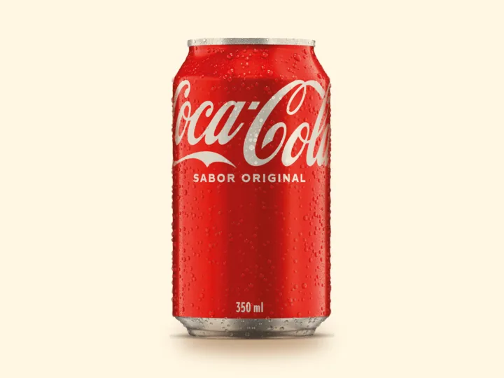 Coca-Cola Original lata 350 ml do Sabor de Mãe, bebidas