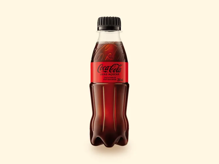 Coca-Cola Sem Açúcar 200 ml do Sabor de Mãe, bebidas